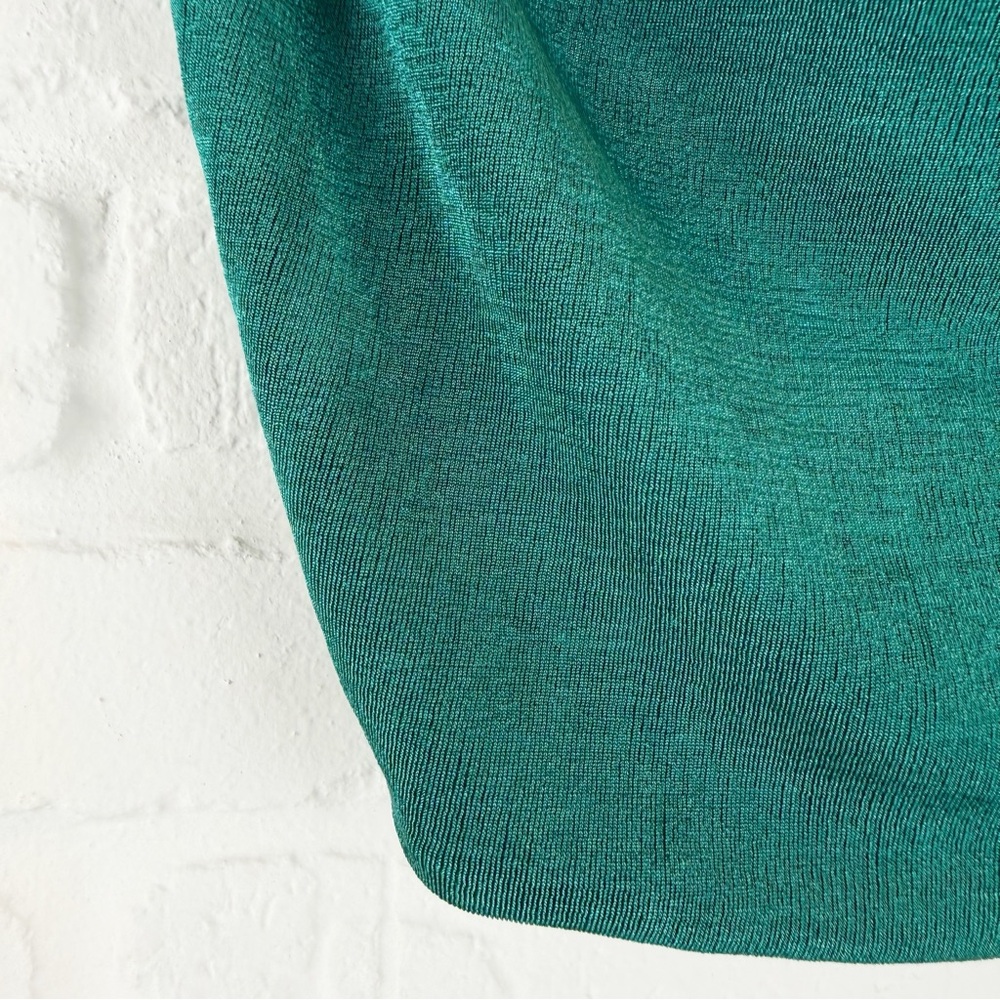 Emerald Green Zaful crop tank top Size 10 NEW - Picture 2 of 6